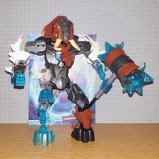 LEGO LEGENDS OF CHIMA - 70209 - CHI MUNGUS - OTTIME CONDIZIONI, ISTRUZIONI INC