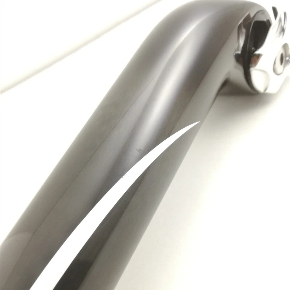 Tampa de mastro de assento de carbono TREK 175mm x 20mm offset usada excelente estado - Imagem 3 de 4