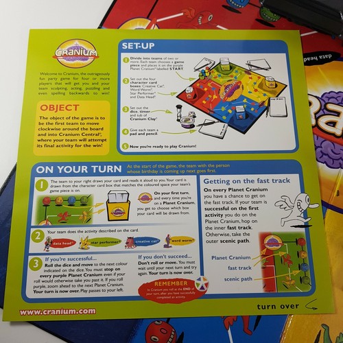 Cranium Teens To Adults Board Game With Replacement Clay Including Instructions - 第 7/12 張圖片