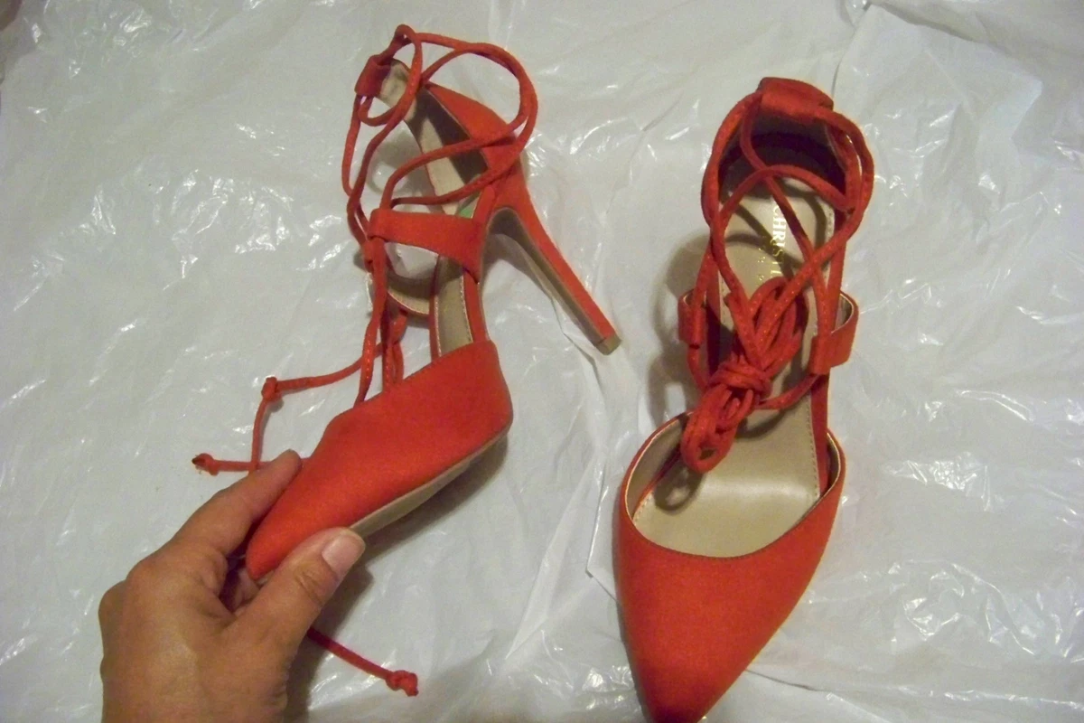 Christian siriano hotsell red shoes