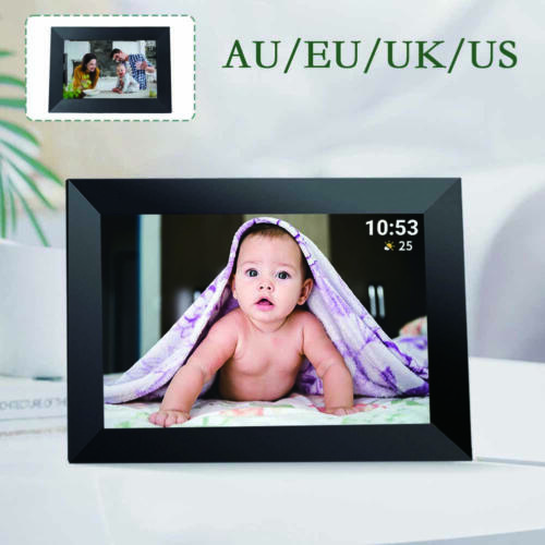 10" Digital Photo Frame IPS Screen Photo Frame Built-in 32GB Cyber Memory Hot Q2 - Picture 1 of 20