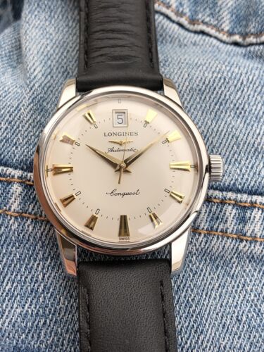 Longines Automatic Conquest Like New Rare Heritage Watch - Picture 1 of 11