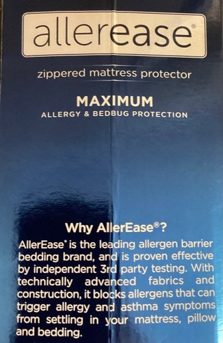 AllerEase FlexFit MAXIMUM Zippered Mattress - Cool, Waterproof, Allergens *FULL* - Afbeelding 9 van 11