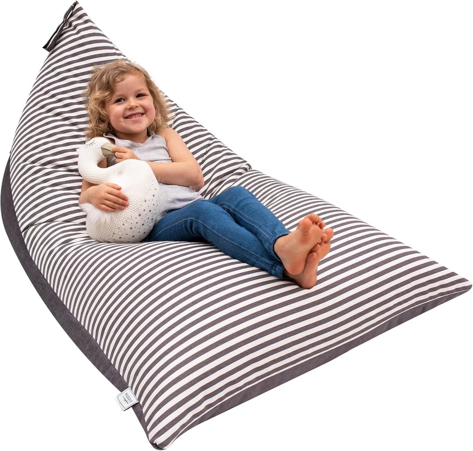 Bolsa de Frijoles de Peluche Almacenamiento Bolsa de Frijoles Extra Grande Silla Almacenamiento Bolsa de Frijoles Silla Foto 2 de 4