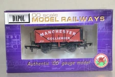 DAPOL TMC-D004A MANCHESTER COLLIERIES 7 PLANK WAGON 8743 LIMITED EDITION od