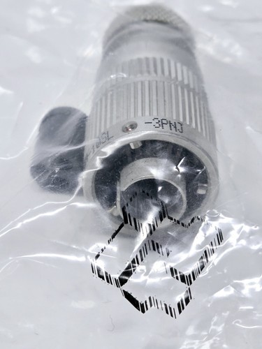 ITT CANNON VG95234M-10SL-3PN-J 3 Position Circular Connector Plug Male Pin Crimp - Picture 6 of 8