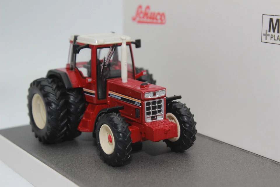 Schuco 452669700 Ihc 1455 XL Twin Wheels Rear Red 1:87 H0 New IN Boxed - Image 4 of 4