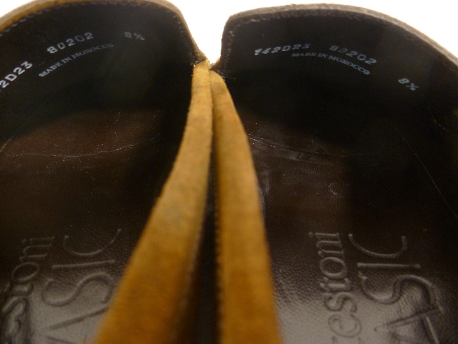 A.Testoni Basic Brown Suede Loafer Driving Shoes … - image 15