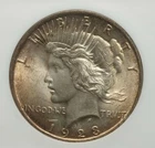 1922 PEACE DOLLAR GRADED MS-64 by NGC **NICE**