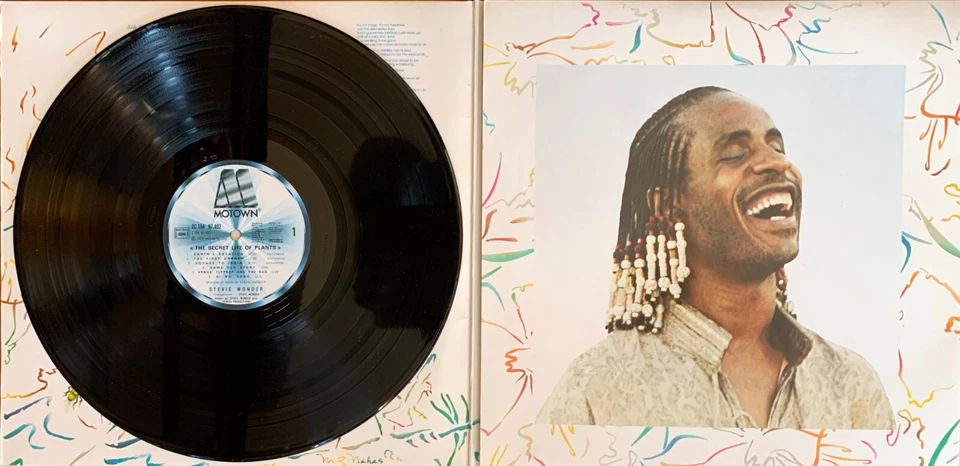 STEVIE WONDER JOURNEY THROUGH THE SECRET LIFE OF PLA LP 33T VINYLE EX COVER 1979 - Photo 4/4