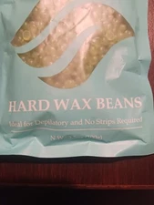 Hard wax beads for hair removal