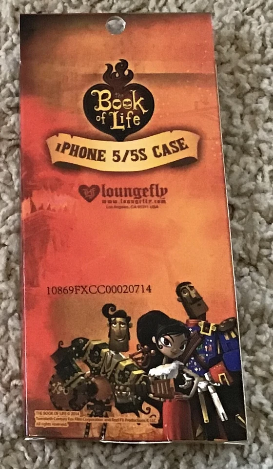 Capa iPhone Loungefly 5/5S The Book of Life La Muerte 2014 RARA HTF GUC - Imagem 2 de 4