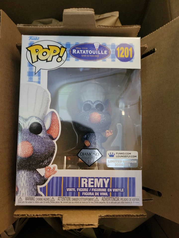 Loungefly Ratatouille Remy Pop! Mini Mochila Diamante en Mano y Gusteau's Nueva Foto 2 de 4