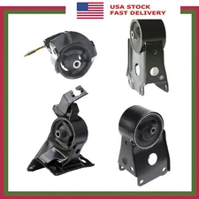 Set 4PCS Engine Motor & Manual Transmission Mount For Nissan Maxima 3.5L V6 2003