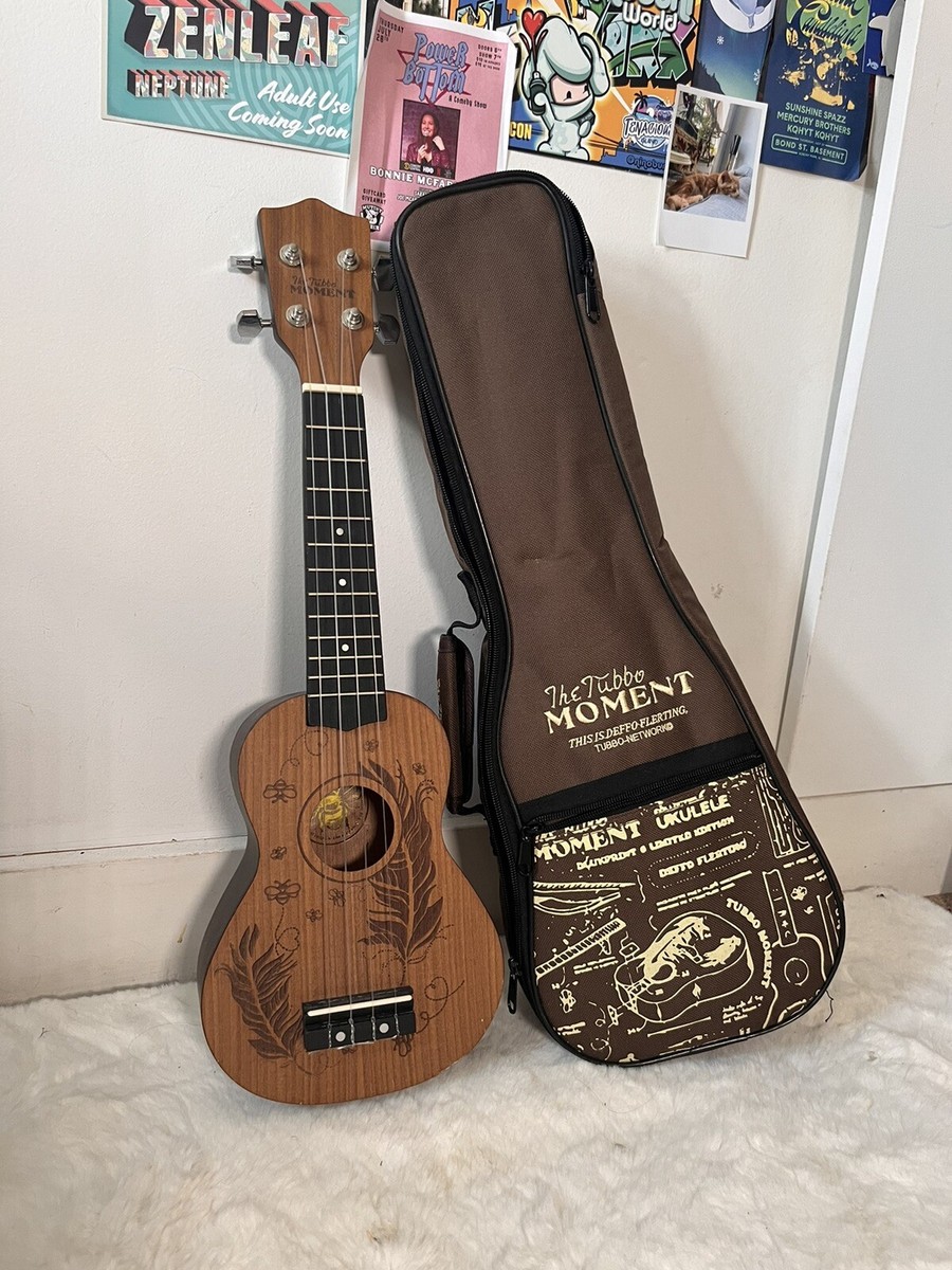 The Tubbo Moment (Minecraft Youtube) Ukulele With Case New, Never