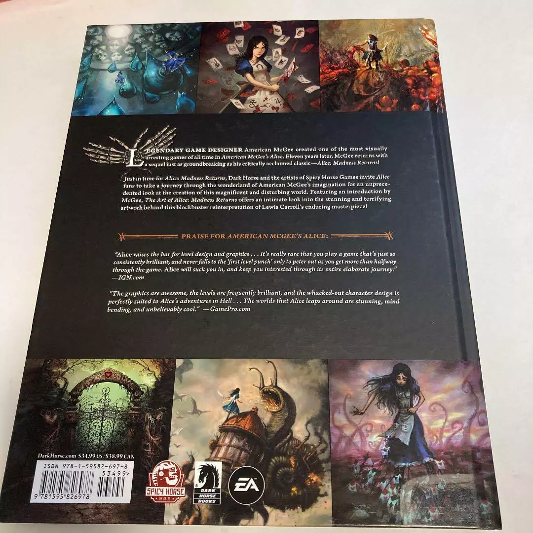 The Art of Alice: Madness Returns (Hardback) - Common