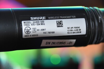 Shure ULXD24Q G50 Handheld System ULXD4Q, 4xULXD2/SM58 | eBay