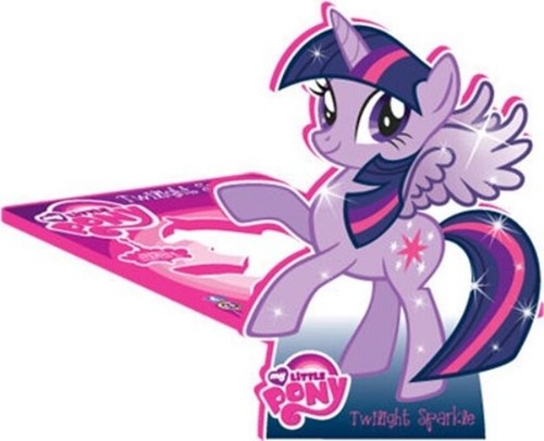 My Little Pony Twilight Sparkle Art Image 10.75" Desktop Standee NEW UNUSED - 第 1/1 張圖片