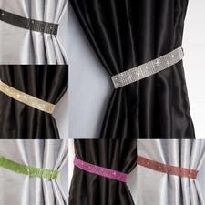 Diamante Curtain Tie Backs - Crystal Bling Tiebacks & Holdbacks