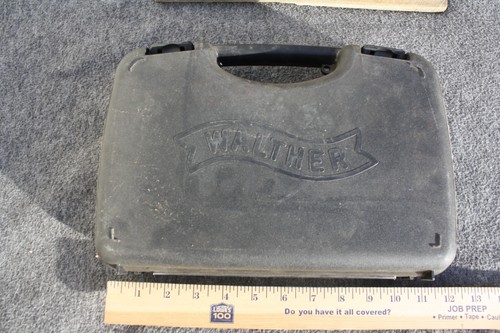 OEM Walther SP22 Box Case Black Factory Kurzwaffe Pistole manuell Schlüssel Schloss Werkzeug 71 - Bild 2 von 4