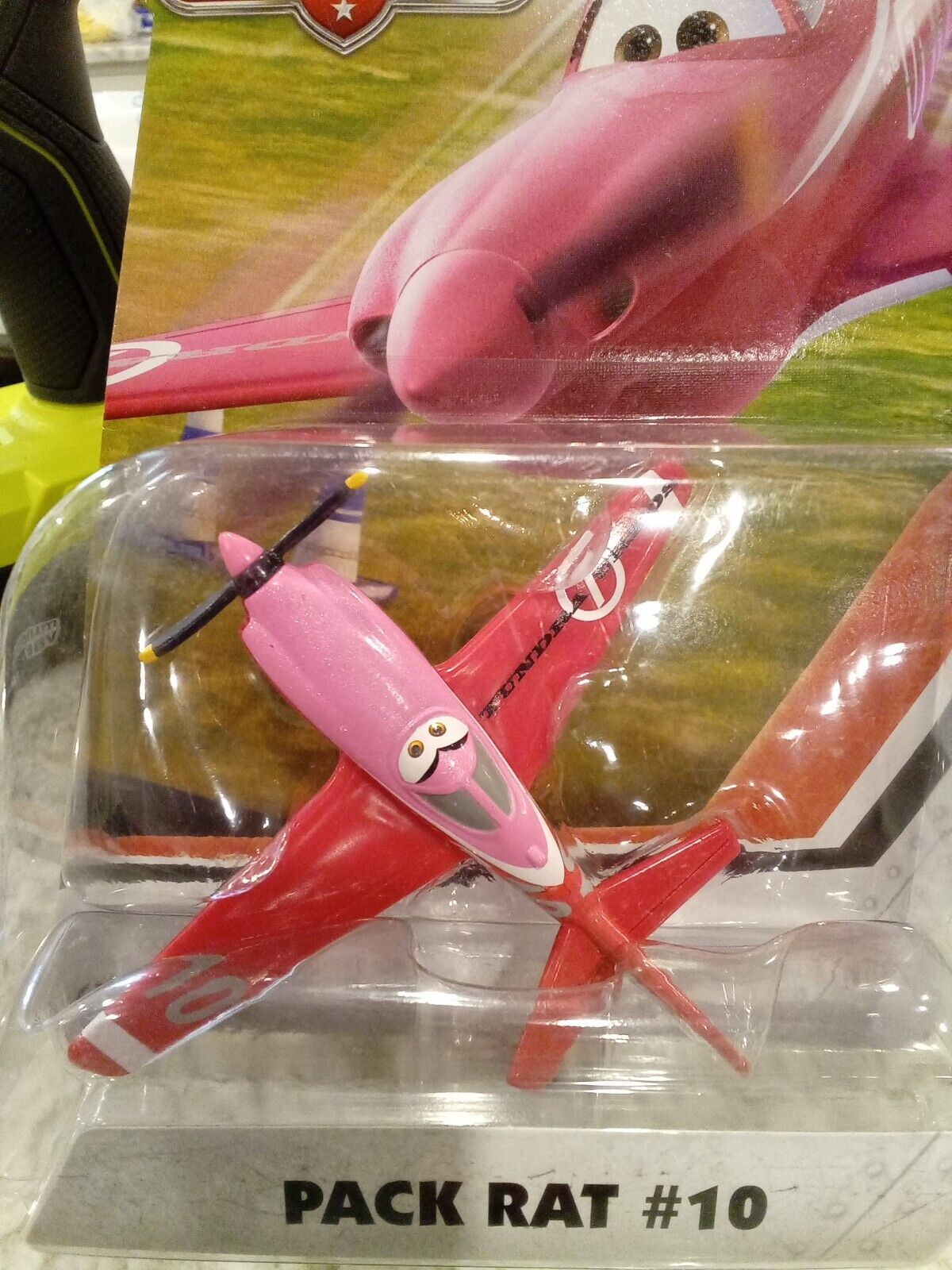 PACK RAT #10 DISNEY PLANES DIE-CAST CARS NEBRASKA TRIALS MATTEL - Picture 2 of 5