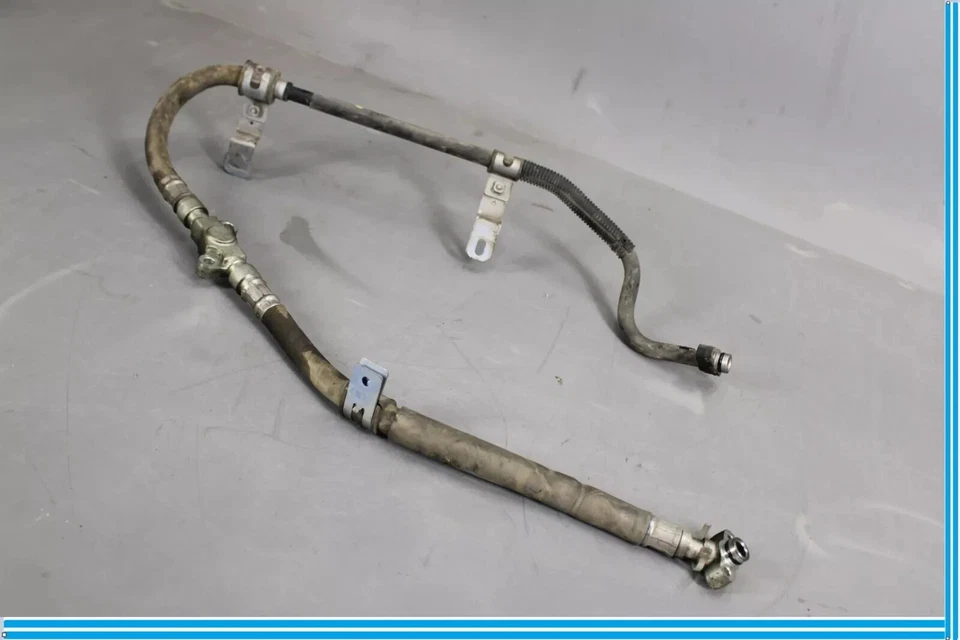 11-17 Infiniti QX80 QX56 trasero izquierdo lado del conductor amortiguador hidráulico línea de aceite OEM Foto 3 de 4