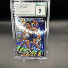 Elijah Hughes Revolution Rookie Lava /10 CSG 9