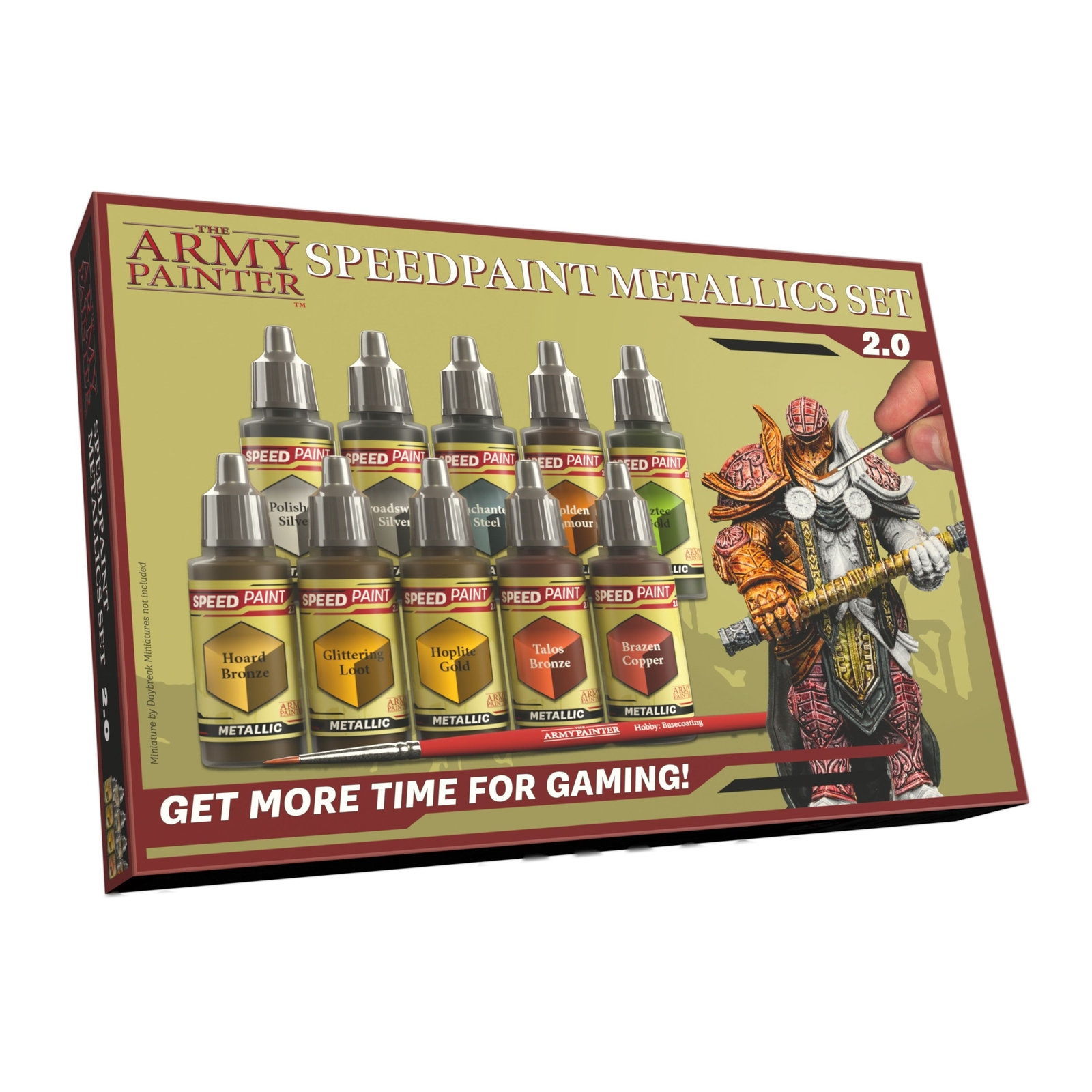 SPEEDPAINT METALLIC SET kit modellismo THE ARMY PAINTER gaming COLORI