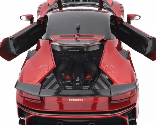 MODELLINO AUTO STATICO BURAGO FERRARI SF90XX STRADALE 2024 ROSSO SCALA 1/18 - Foto 8 di 12