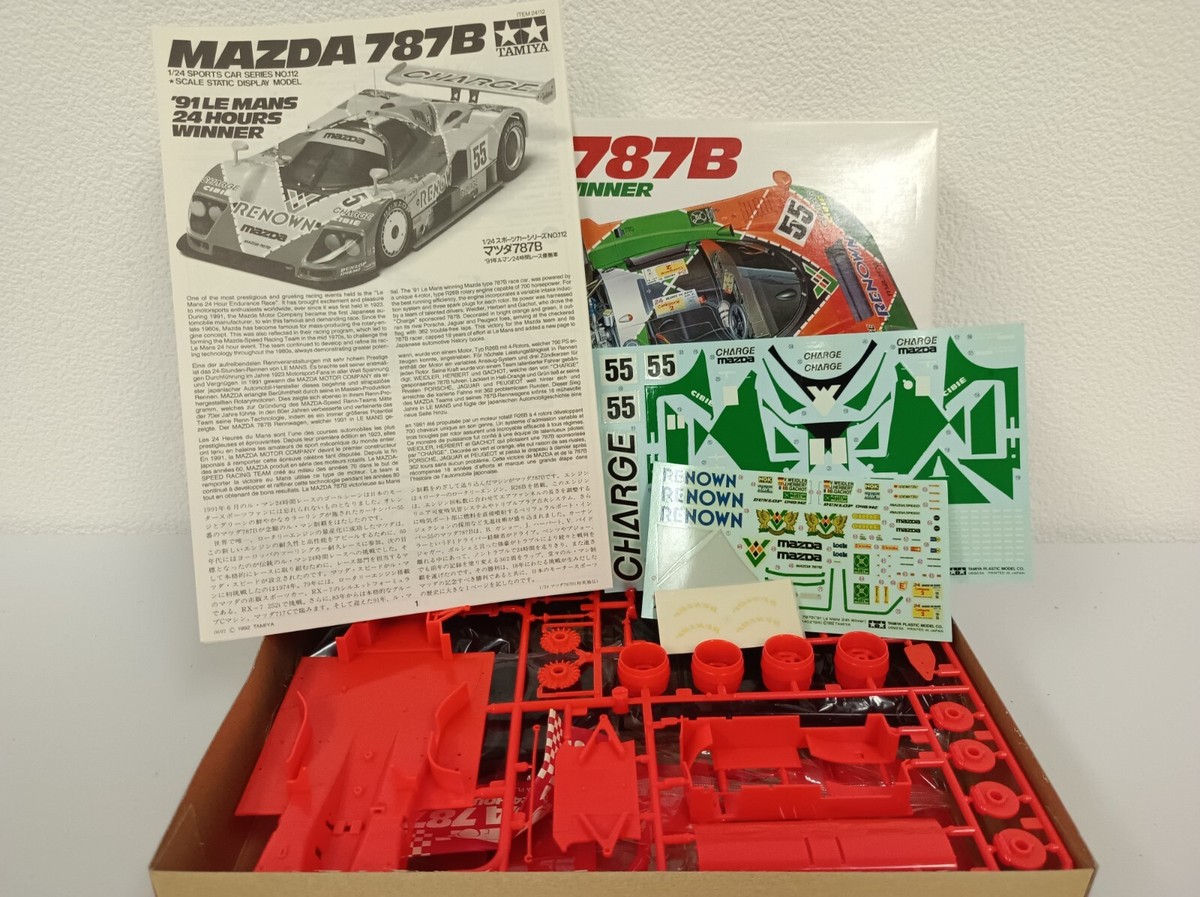 TAMIYA 1/24 Mazda 787B '91 Le Mans 24 Hours Winner 24112