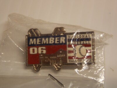 2006 Baseball HOF Member Pin MLB Effa Manley Bruce Sutter Vintage