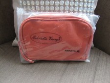 Gabriella Vicenza Amaryllis Terracotta/peach Faux Leather Clutch Bag New