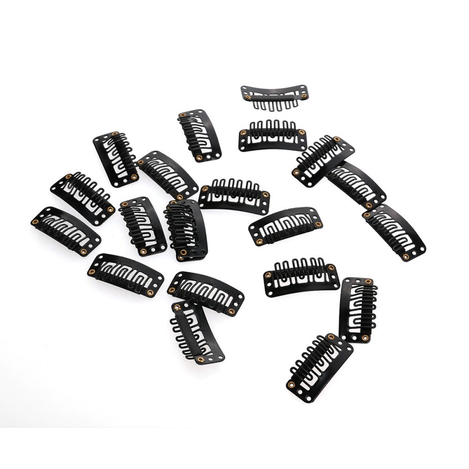 20 Pcs Wig Clips Exquisite Useful Rubber Wig Clip Hair Clip Madam Women