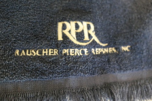 Cannon Rauscher Pierce Refsnes Inc RPR Dallas TX Logo blau Baumwolle Golftuch 17" - Bild 2 von 7