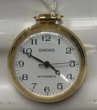 Vintage  Pocket Watch  - Swiwa -  project/spare/repairs