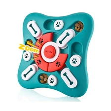 Dog Puzzle Toys, Squeaky Treat Dispensing Dog Enrichment Toys for IQ Training...