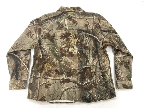 Gander Mountain Realtree Camo Hunting Shirt Mens Sz XL Button Front Long Sleeve - Picture 7 of 10