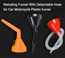 1pcs Refueling Funnel With Detachable Hose for Car Motorcycle Plastic funnel