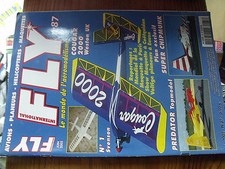   a Revue FLY n 87 Ronald inserted plan / Cortina 2200 Spitfire Piper Cub elect