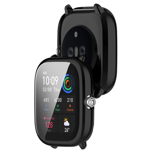 Coque de protection galvanisée montre protection écran pour Amazfit GTS4 Mini - Photo 9/23