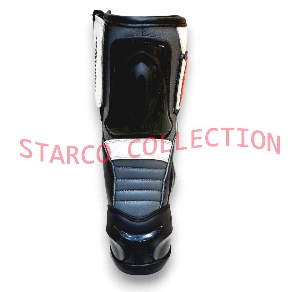 Nuevo Suzuki Hayabusa Moto Original Cuero Zapatos Motocicleta Carreras Botas Foto 4 de 4