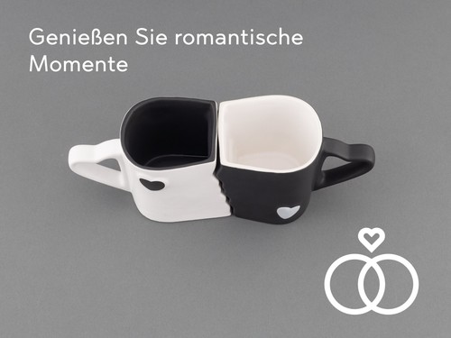 Hanseküche Kaffeetassen Set: Keramiktassen für besondere Anlässe - Bild 5 von 6