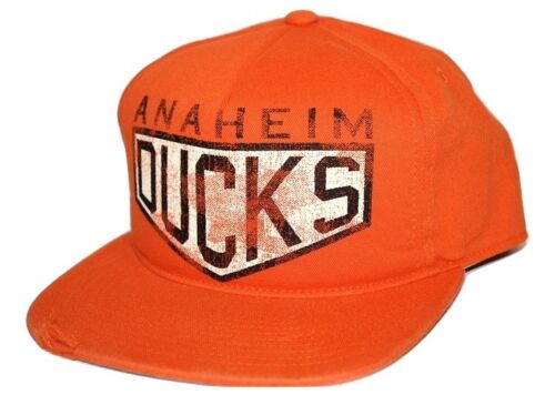  Anaheim Ducks Reebok Vintage Retro Snapback NHL Hockey Mighty Ducks Cap Hat - Picture 1 of 4