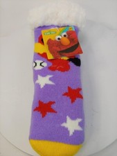 Sesame Street Kids Sherpa socks Non Slip