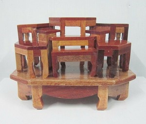 Details About 1 Set Mini Altar Table Thai Buddha Amulet For 9 Buddha Small Table