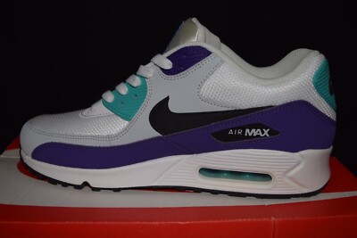 Air Max 90 Hyper Jade Grape Aqua Essential RARE Style AJ1285 103