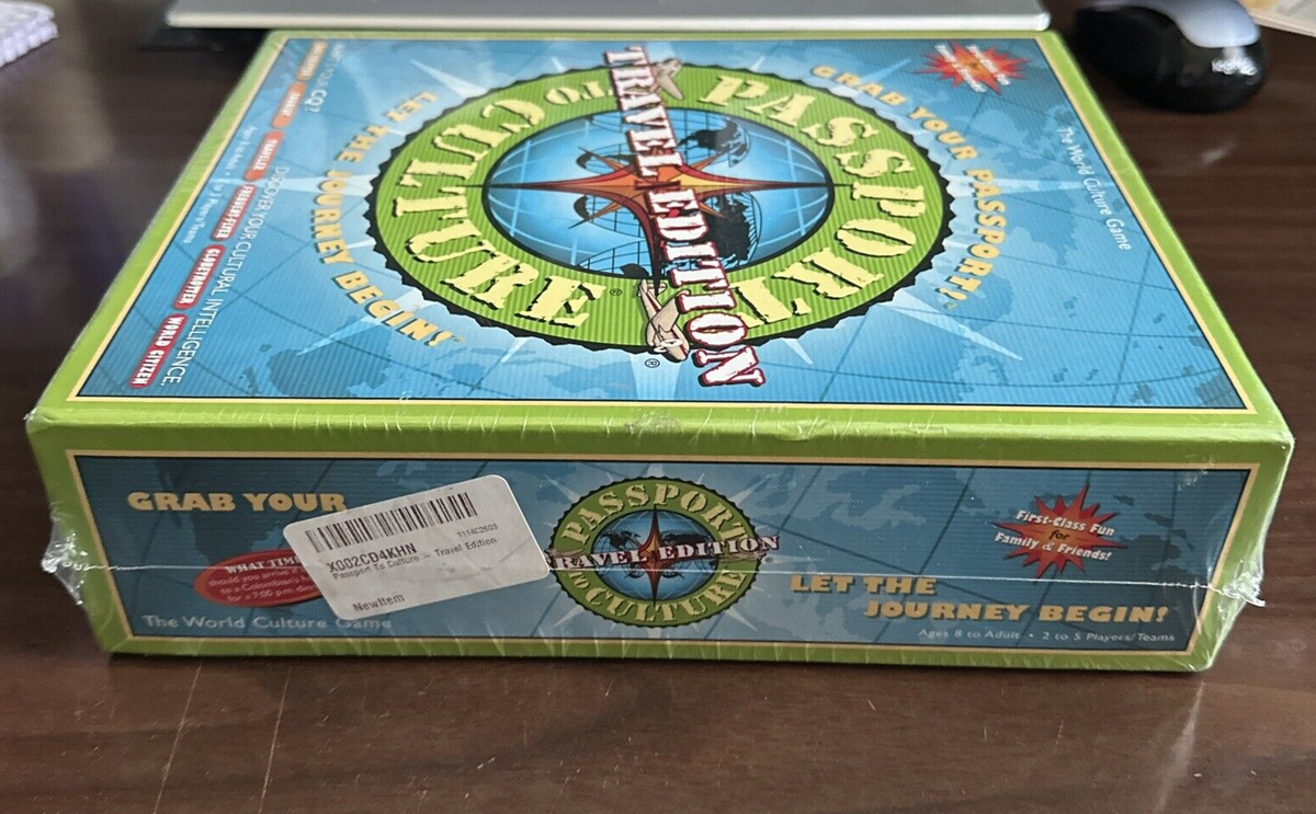 Board Games Passport to Culture Travel Edition for sale