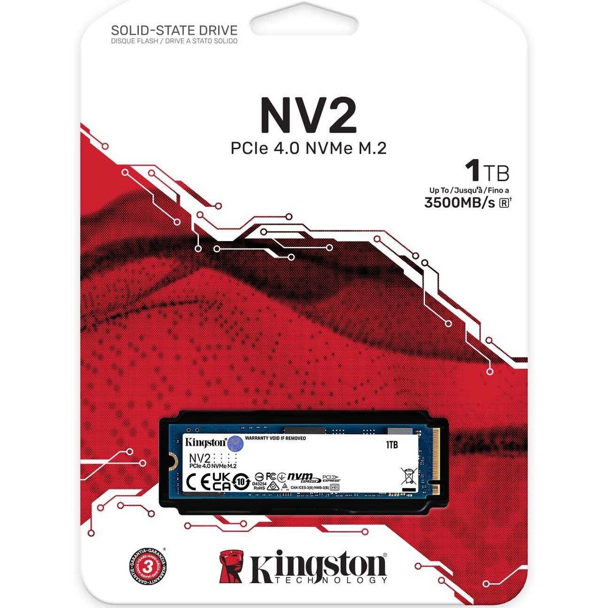 メモリー Kingston NV2 SSD 1TB NVMe Amazon.com: Kingston NV2 1TB M.2 2280 NVMe Internal SSD