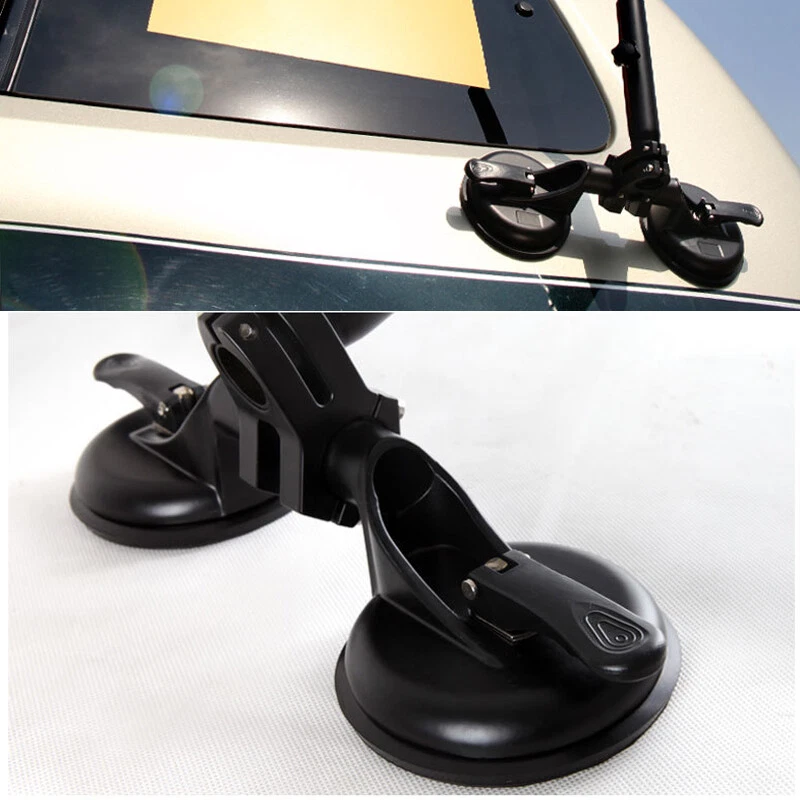 Suporte de montagem de poste de bandeira ajustável off-road ATV carro dos EUA com suporte de sucção - Imagem 3 de 4