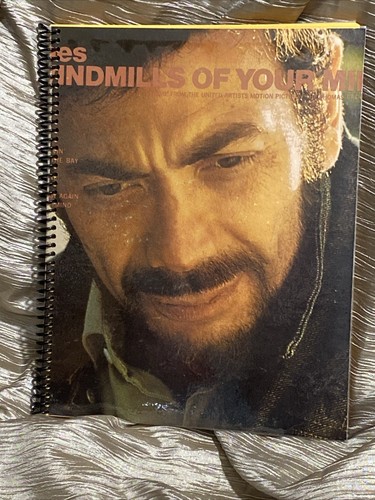 Ed Ames Windmills Of Your Mind-Vintage Vinyl Record Cover Notebook/Journal